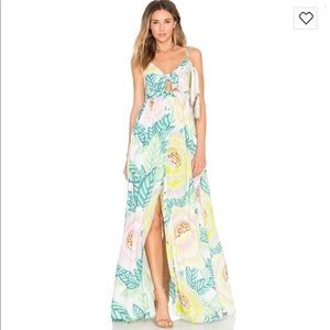 ISO Mara Hoffman Flora Stone Maxi Dress